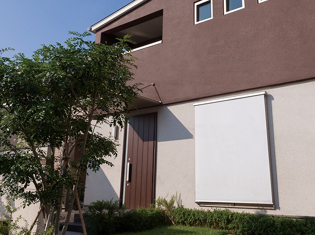 トーソー 屋外用 ロールスクリーン