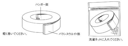 ファブリック ブラインド 縦型ブラインド 束ねたスラットを巻く 洗濯ネットに入れる