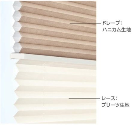 ハニカムスクリーン構造