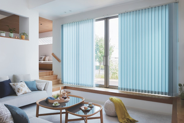 バーチカルブラインド 現代的な印象に仕上げる