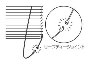 ブラインドの安全対策